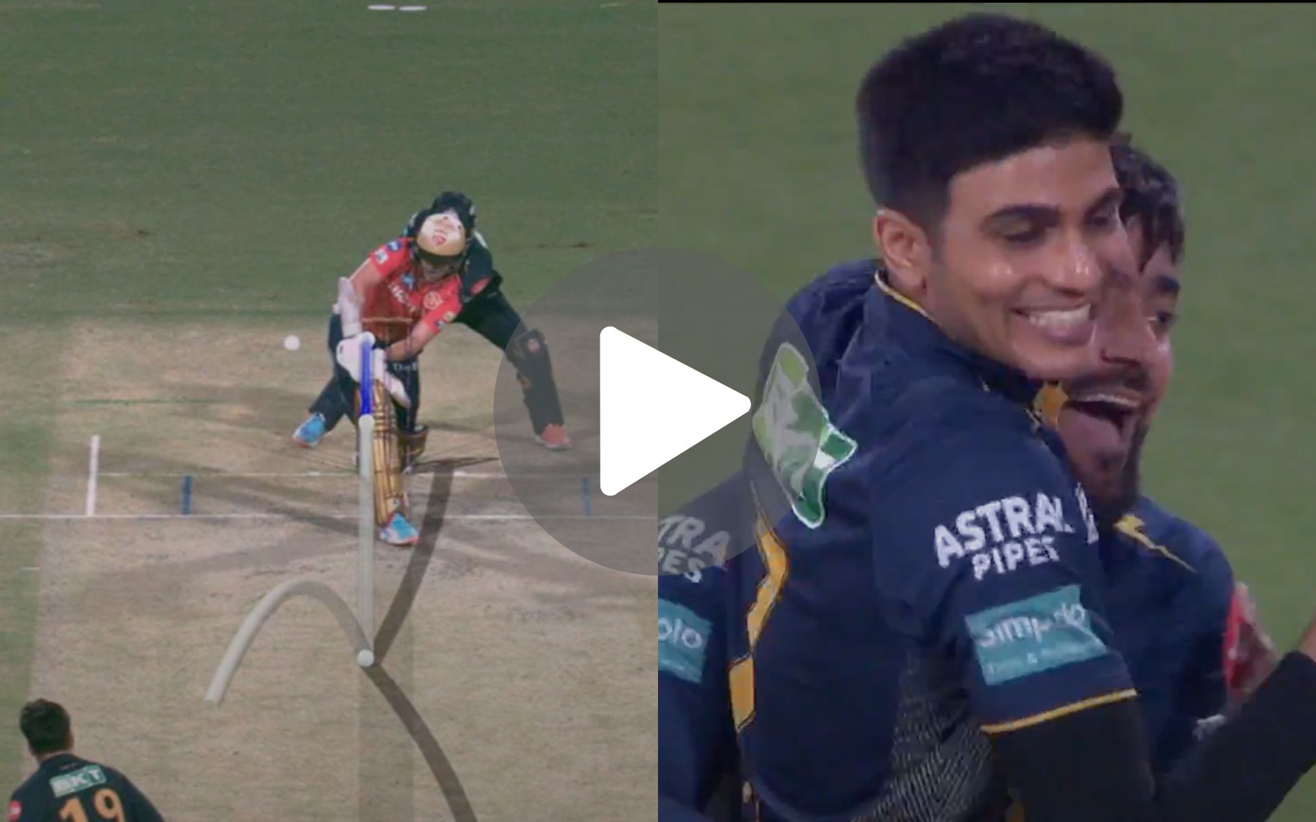 [Watch] Gill, Rashid React With ‘Childlike Joys’ After 'Expert' DRS Gives Curran’s Wicket